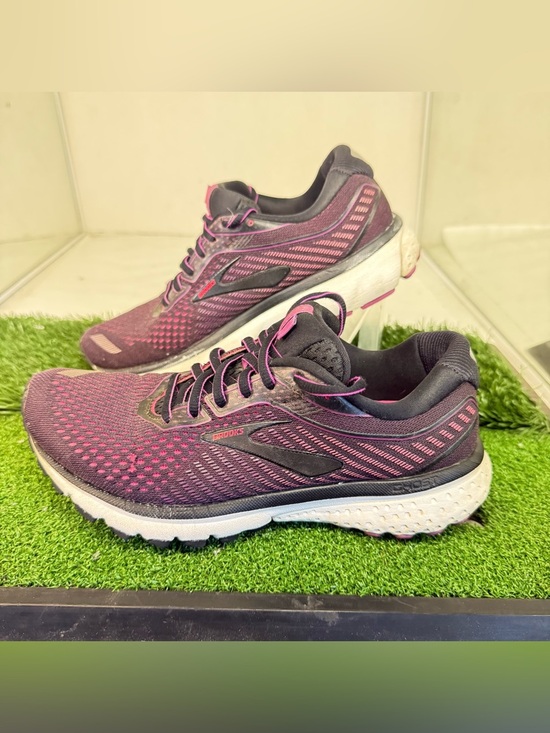 Brooks Shoes - Brooks Ghost 12 Women's Size 6.5 B (Medium) Running Shoes Hollyhock Pink